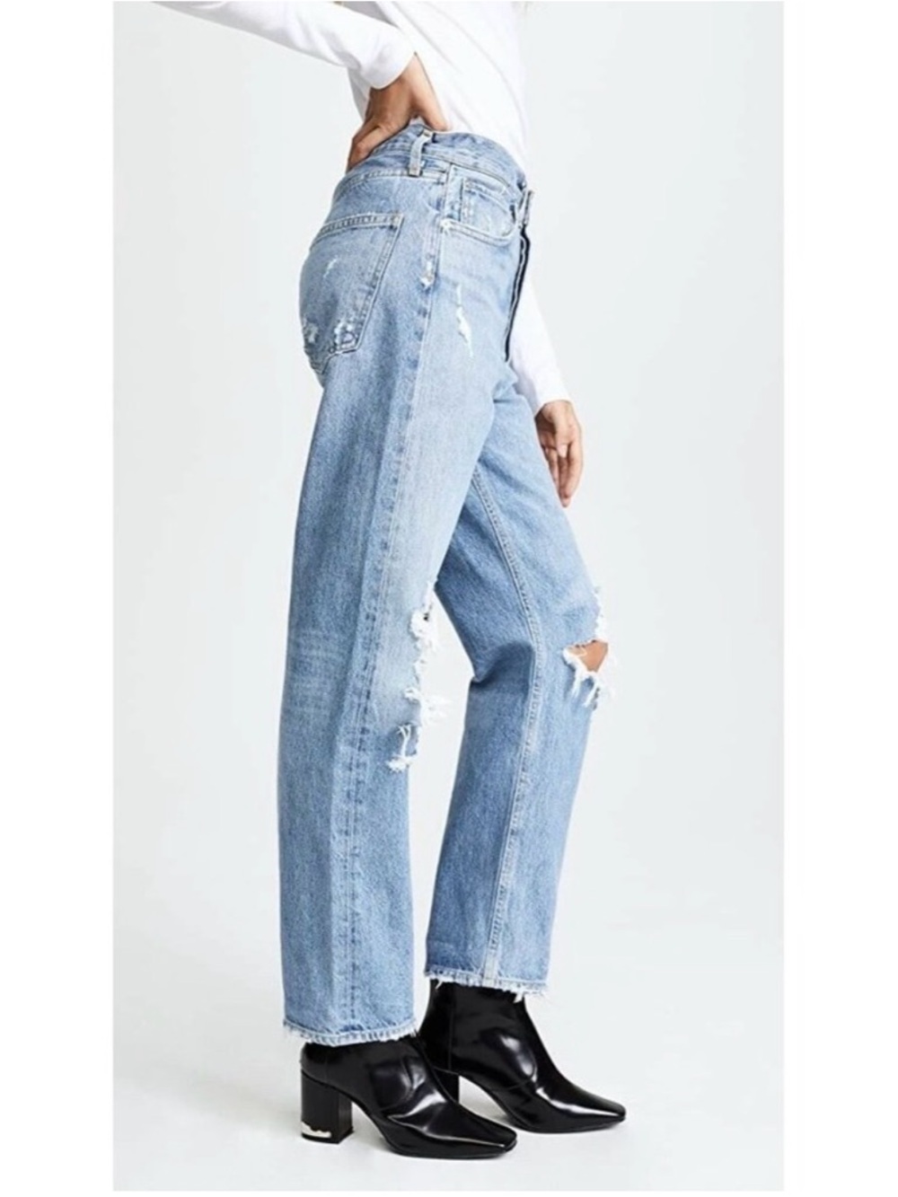 Agolde 90s Mid Rise Jeans - Picture 5 of 8